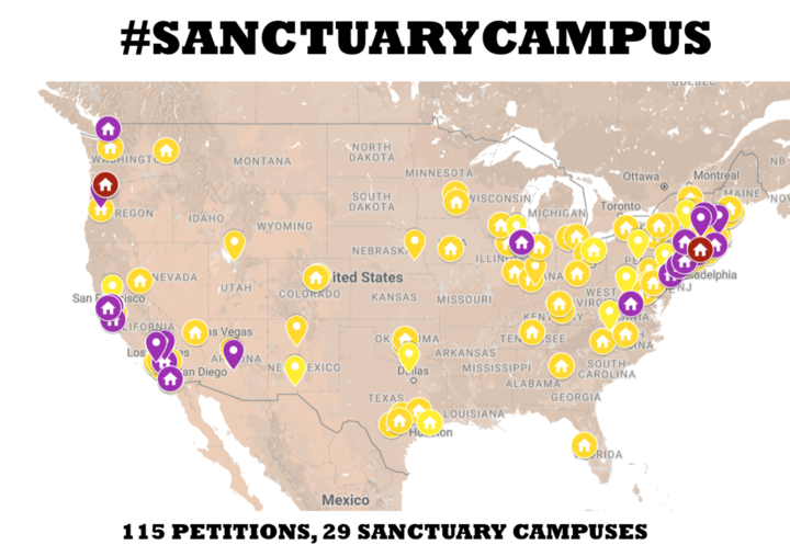 Sanctuary campuses